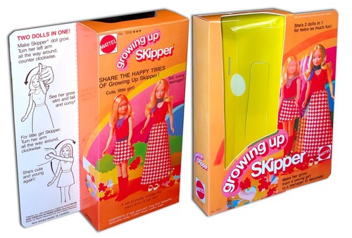 Mattel growing skipper box - mattel,